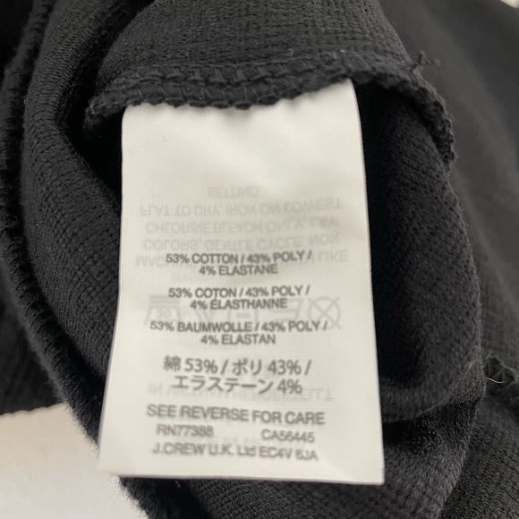 Madewell Cold Shoulder Skylark Black Shirt - Picture 8 of 8